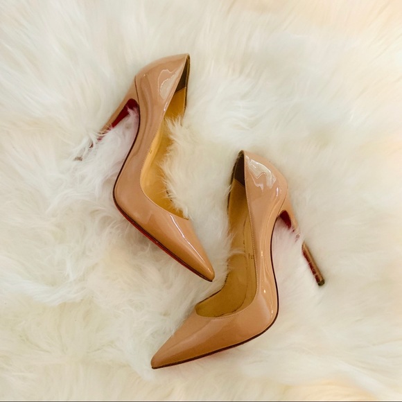 Christian Louboutin Shoes - Christian Louboutin Nude So Kate 120 Heels